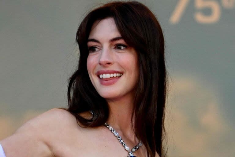 Anne Hathaway reveló cuál fue el peor momento que pasó mientras hacía un casting (Photo by CHRISTOPHE SIMON / AFP)