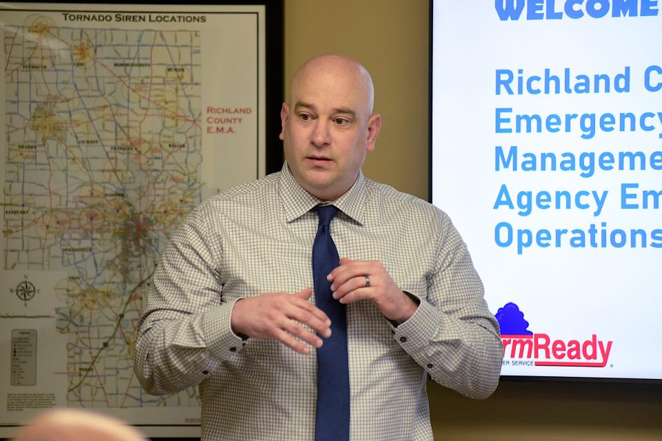 Keith Porch, safety-service director for the city of Mansfield