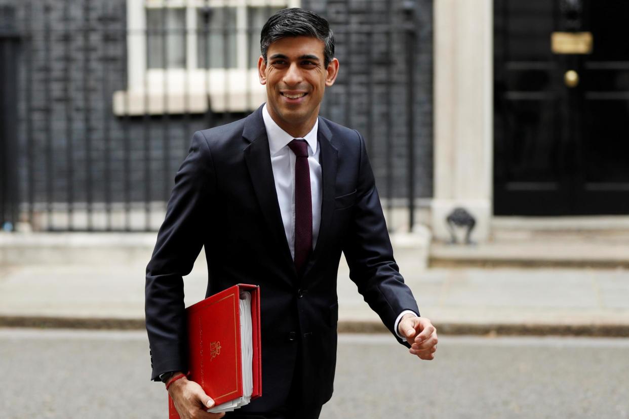 Chancellor of the Exchequer Rishi Sunak: REUTERS