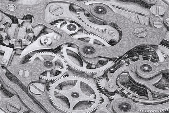 Clockwork gears