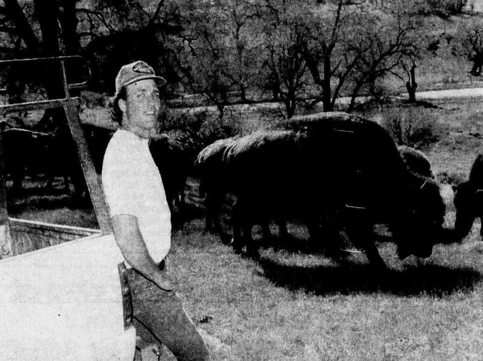 With a veterinarian for a father and a zoo guide for a mother, its only natural that Mark Morrison would love animals. Photo from May 6, 1993, article.