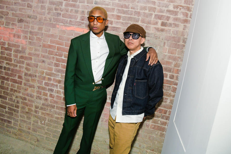 Pharrell Williams and Nigo