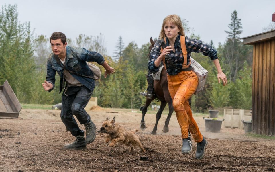 Tom Holland and Daisy Ridley in the forthcoming Chaos Walking - Moviepix