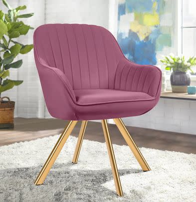 An elegant swivel chair