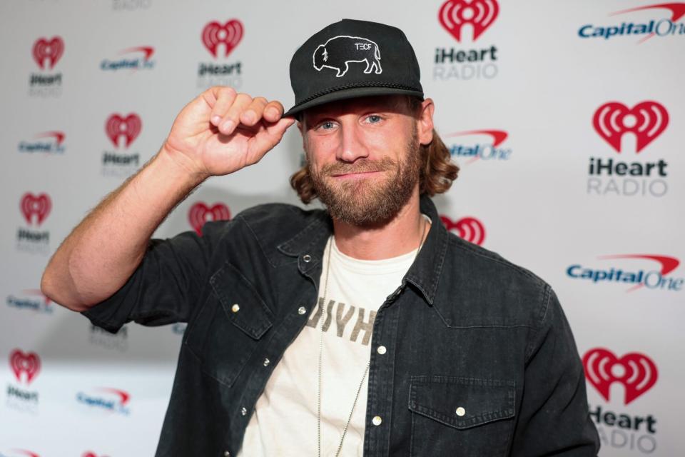 Chase Rice during night two of the iHeartRadio Music Festival held at T-Mobile Arena on September 24, 2022 in Las Vegas, Nevada. (Photo by Christopher Polk/Variety via Getty Images)