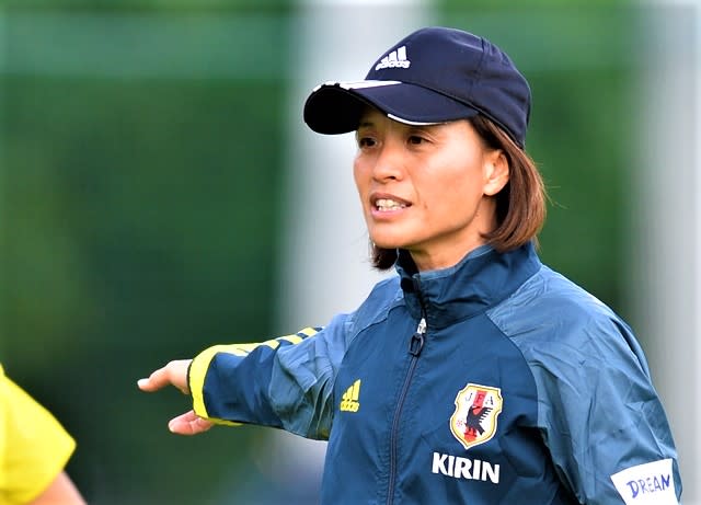 2014年高倉麻子帶領日本奪下U17女足世界盃冠軍。（取自JFA推特）