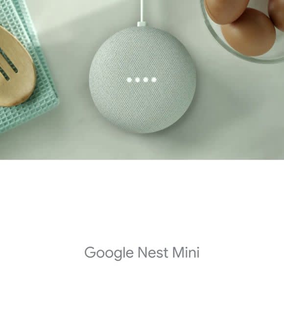 FCC 文件透露新款Google Nest Mini 的外觀