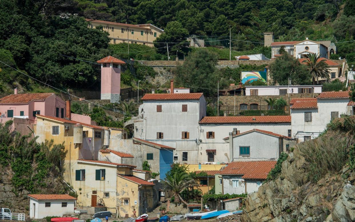 The island of Gorgona lies off the coast of Tuscany - Nick Cornish