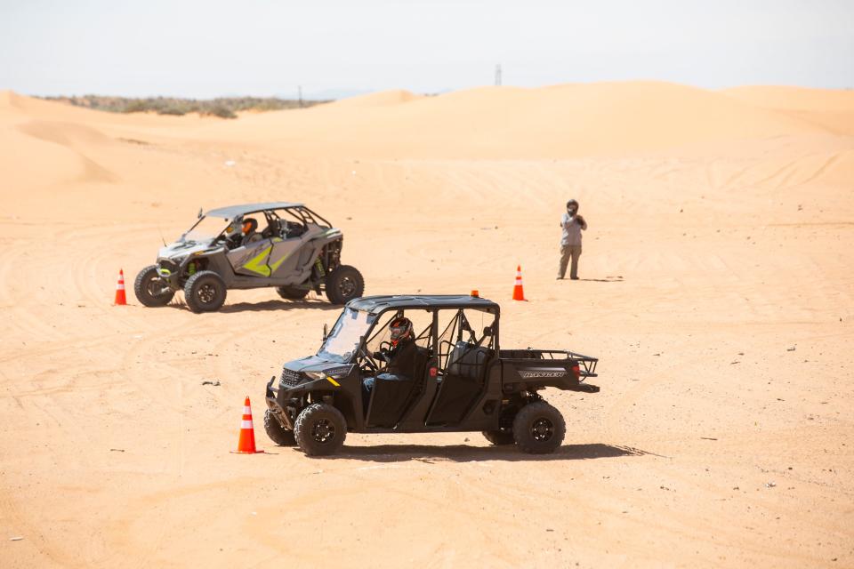 University Medical Center of El Paso holds a safety training course Thursday for first responders to receive formalized training using off-road vehicles in sandy areas ahead of the summer months.
