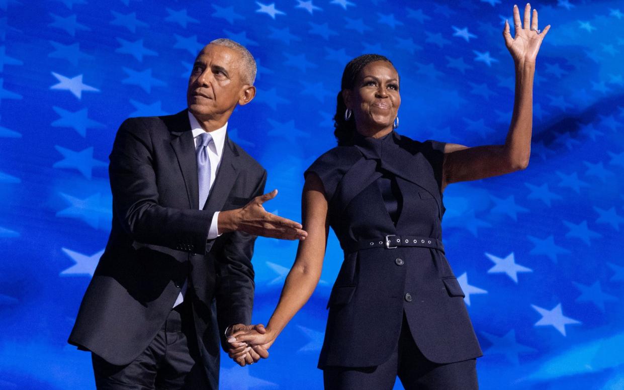 The Obamas both delivered powerful speeches on Tuesday night