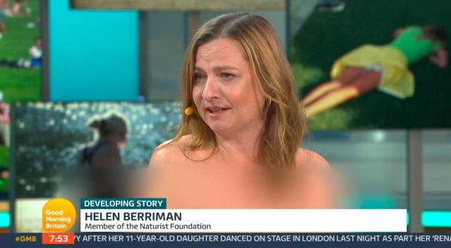 Good Morning Britain viewers blast ridiculous naked woman
