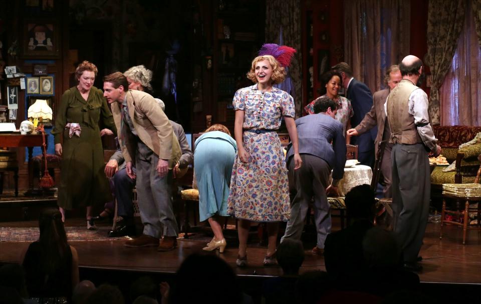 <span class="caption">Ashford on opening night of <em>You Can’t Take It With You</em> in 2014. </span><span class="photo-credit">Walter McBride - Getty Images</span>