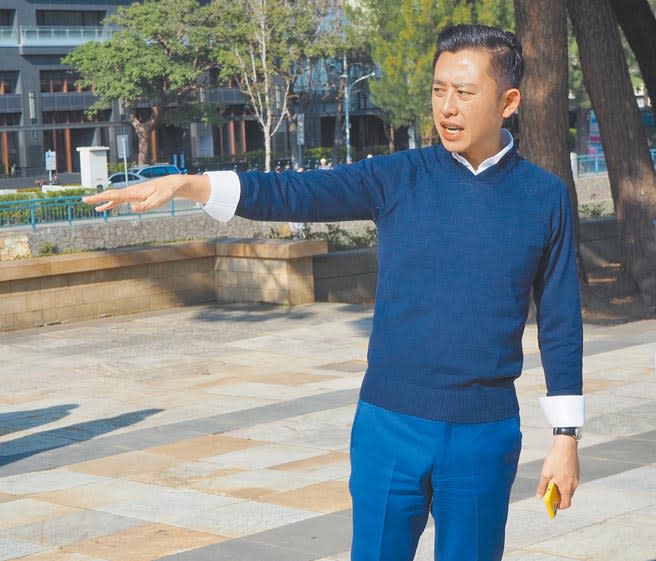 有媒體民調顯示新竹市長林智堅若參選桃園市長，對上國民黨多位人選都大勝至少7%，但他仍不鬆口個人意向。（陳育賢攝）