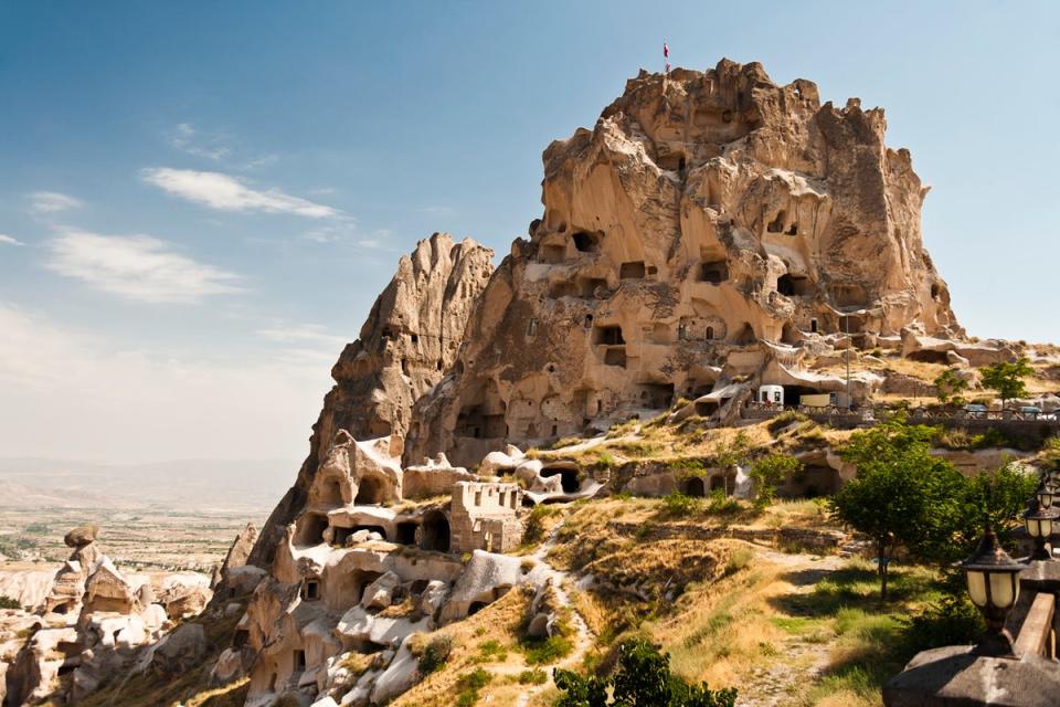 Uchisar Castle is one of the area’s most well-known tourist attractions (Getty Images)