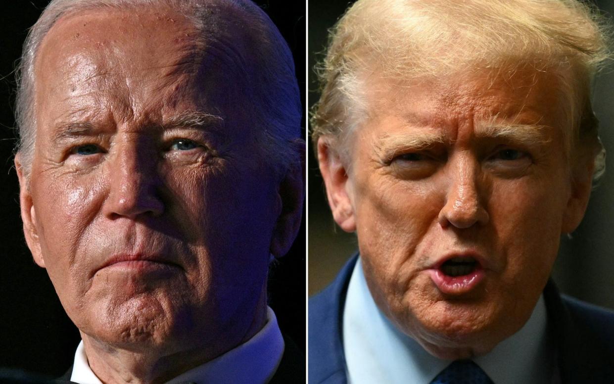 Biden and Trump