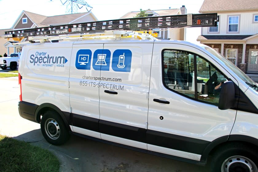 Charter Spectrum truck