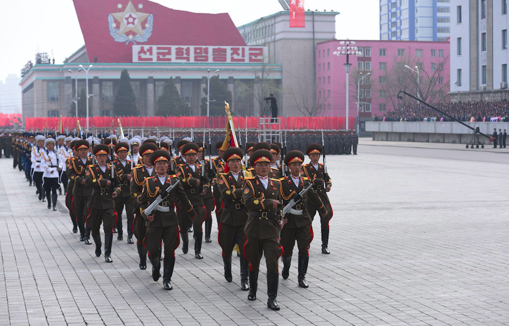 <em>A high-ranking officer in North Korea’s army has reportedly been executed for giving his troops extra food (Rex)</em>