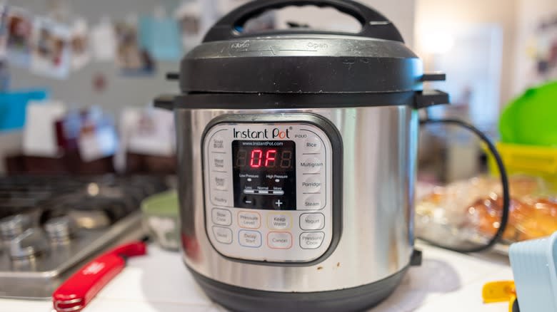 Instant Pot on kitchen counter