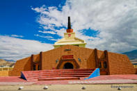 <p>The serene Buddha statue that stands before the Hall of Fame in Leh has a solemn message below it: “It is better to conquer yourself than to win a thousand battles. Then the victory is yours. It cannot be taken from you, not by angels or by demons, heaven or hell.” Leh’s Hall of Fame is the hard work of the Indian Army that constructed it as a memorial to the many soldiers lost in battle against Pakistan. Sure there is enough memorabilia to keep war historians busy for days but the most poignant one is the final letter from an officer to his mother just before he attained martyrdom. <br>Photograph: Pranav Bhasin/Flickr </p>