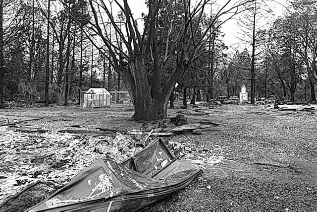 The house Pamela Lack hoped to purchase was one of thousands destroyed by the Camp Fire in 2018. (Courtesy Pamela Lack)