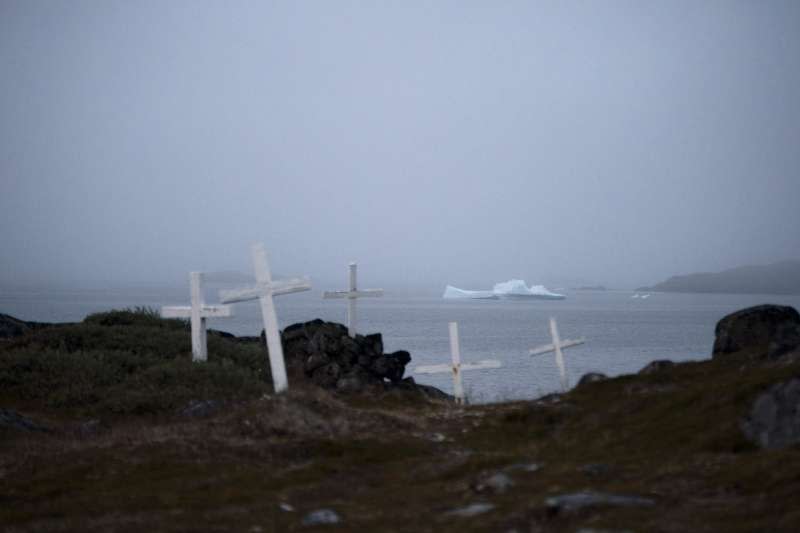 位於北極圈的世界第一大島格陵蘭（Greenland），冰川正快速消融（AP）
