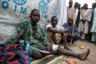 Banki was recaptured by the army in September 2015 but many are still injured by mines when venturing out