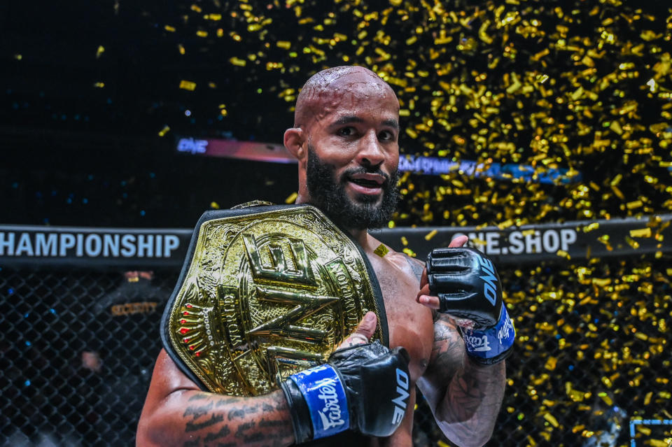 Demetrious Johnson, 36, told Yahoo Sports he's still as quick and fast as ever with the added benefit of more wisdom. (Photo courtesy ONE Championship)