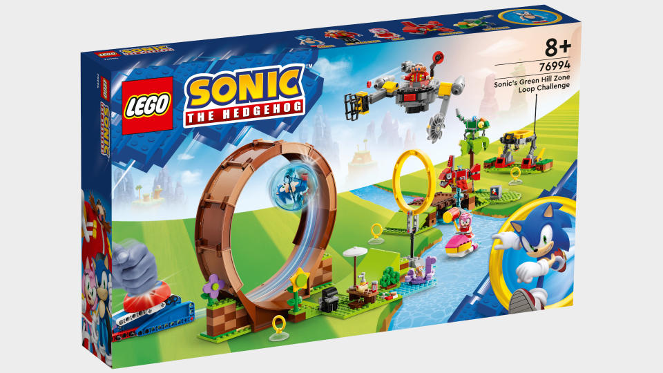 Sonic’s Green Hill Zone Loop Challenge set and box