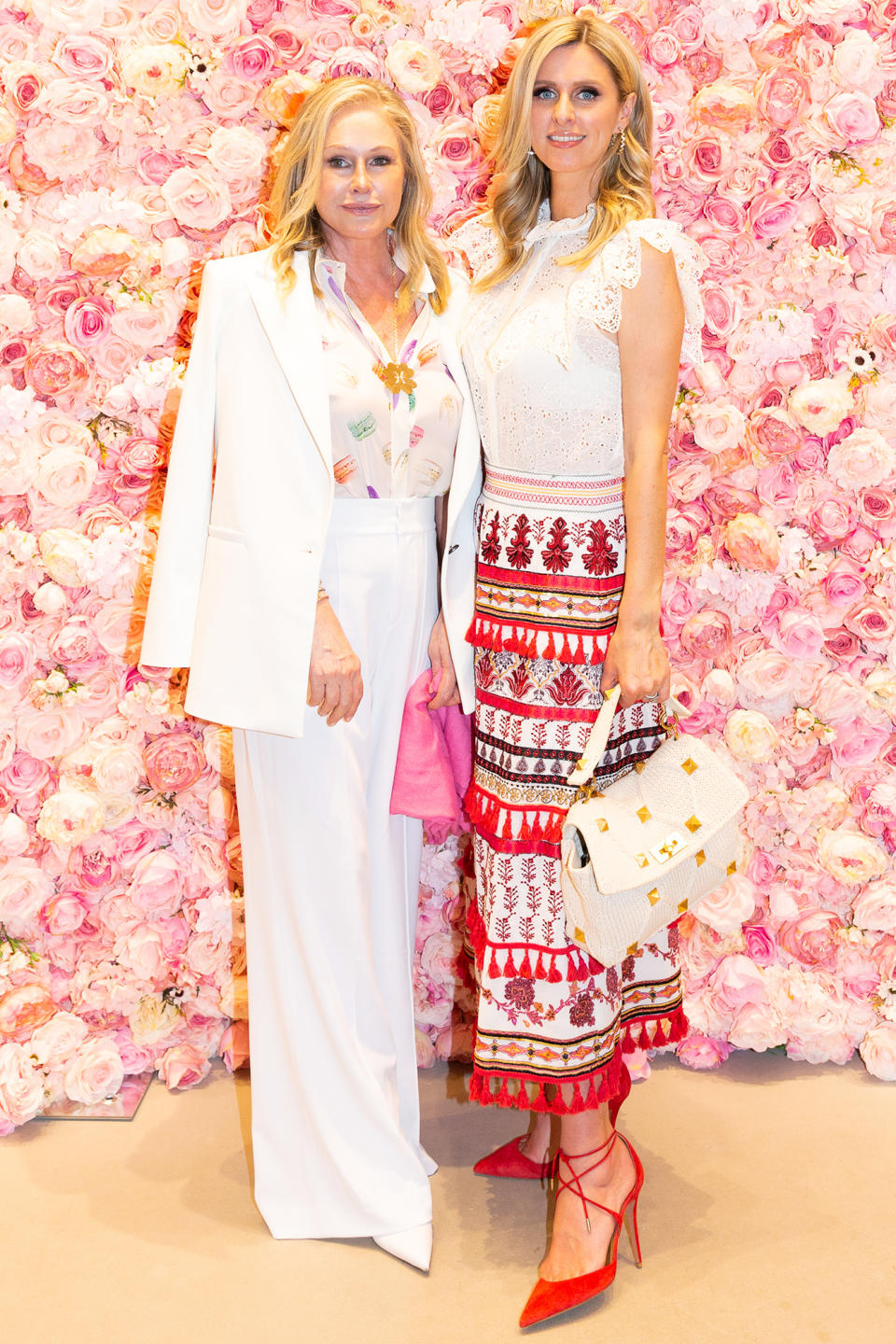 <p>Kathy Hilton and Nicky Hilton attended an Alice + Olivia event in Dallas, Texas.</p>