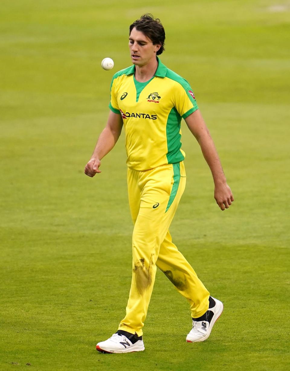 Pat Cummins is looking to get one up on England before the Ashes (Jon Super/PA) (PA Archive)