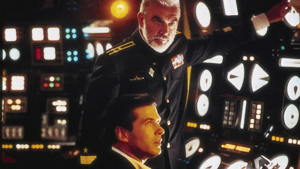 Sean Connery and Alec Baldwin in "The Hunt for Red October"<p>Paramount Pictures</p>