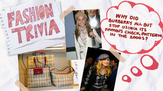 Fashion Trivia: Why Did Burberry All But Stop Using Its Famous Check  Pattern in the 2000s?