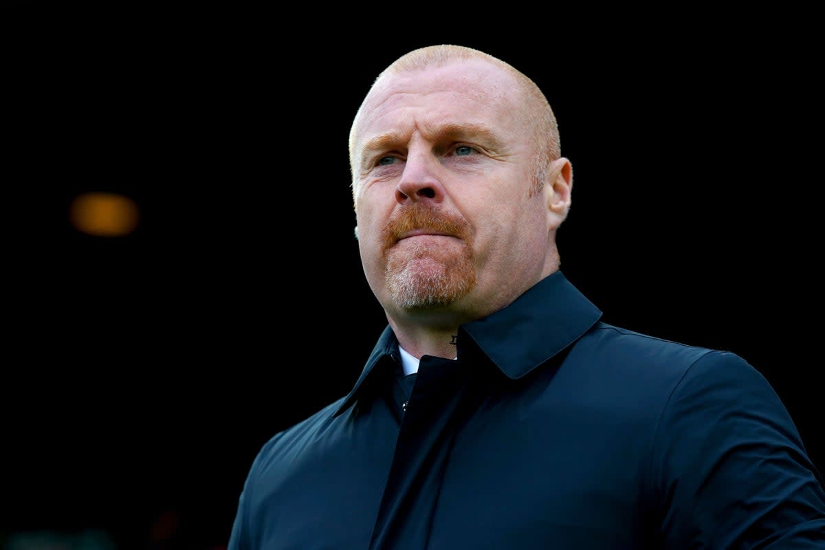 Everton boss Sean Dyche wants his players to manage games better (Nick Potts/PA) (PA Wire)