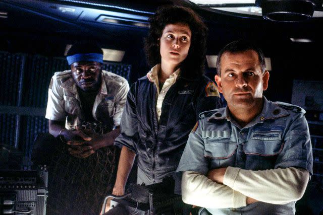 Everett Collection Yaphet Kotto, Sigourney Weaver, and Ian Holm in 'Alien'