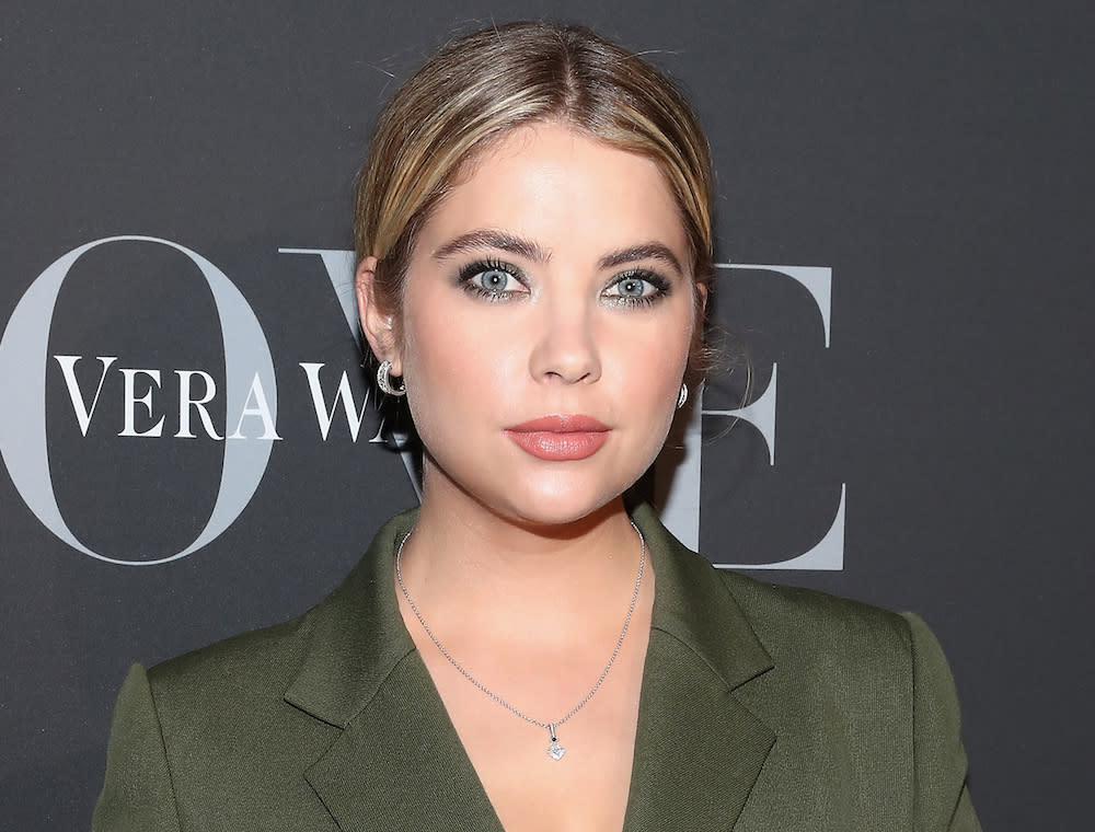 Ashley Benson just dyed her hair cotton candy pink