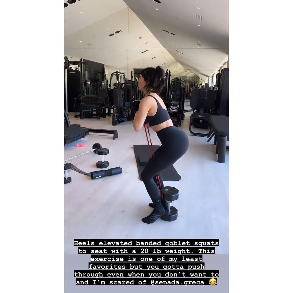Kim Kardashian Details 2-Hour Weight Training Workout 2