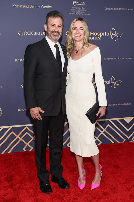 Jimmy Kimmel y su esposa, Molly 