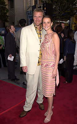 Renny Harlin and gal at the Hollywood premiere of Warner Brothers' Driven