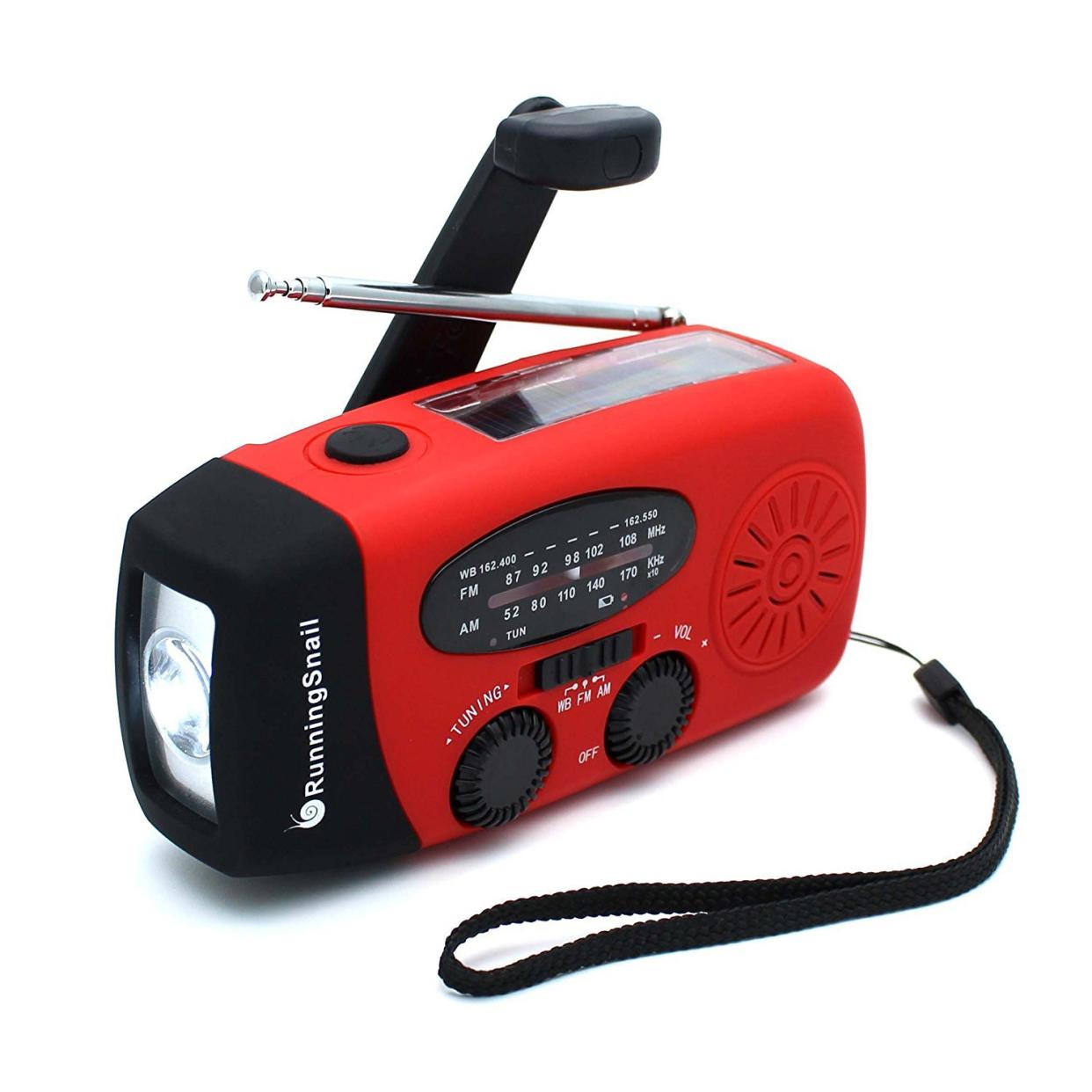 Running Snail Hand Crank Radio and Phone Charger