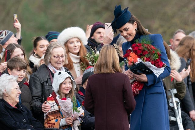 Royals attends Christmas Day Church service