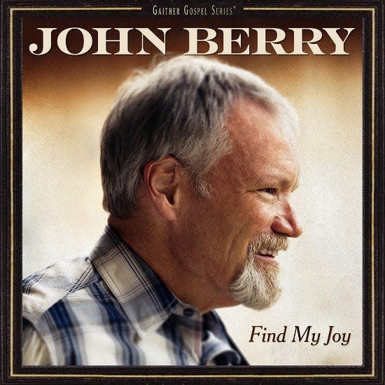 John Berry's "Find My Joy" album features the classic gospel tunes "How Great Thou Art," "Great Is Thy Faithfulness," "I Surrender All" and several new songs sharing the hope he has found personally with listeners everywhere.