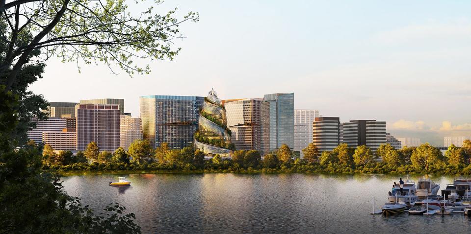 Amazon Virginia HQ renderings