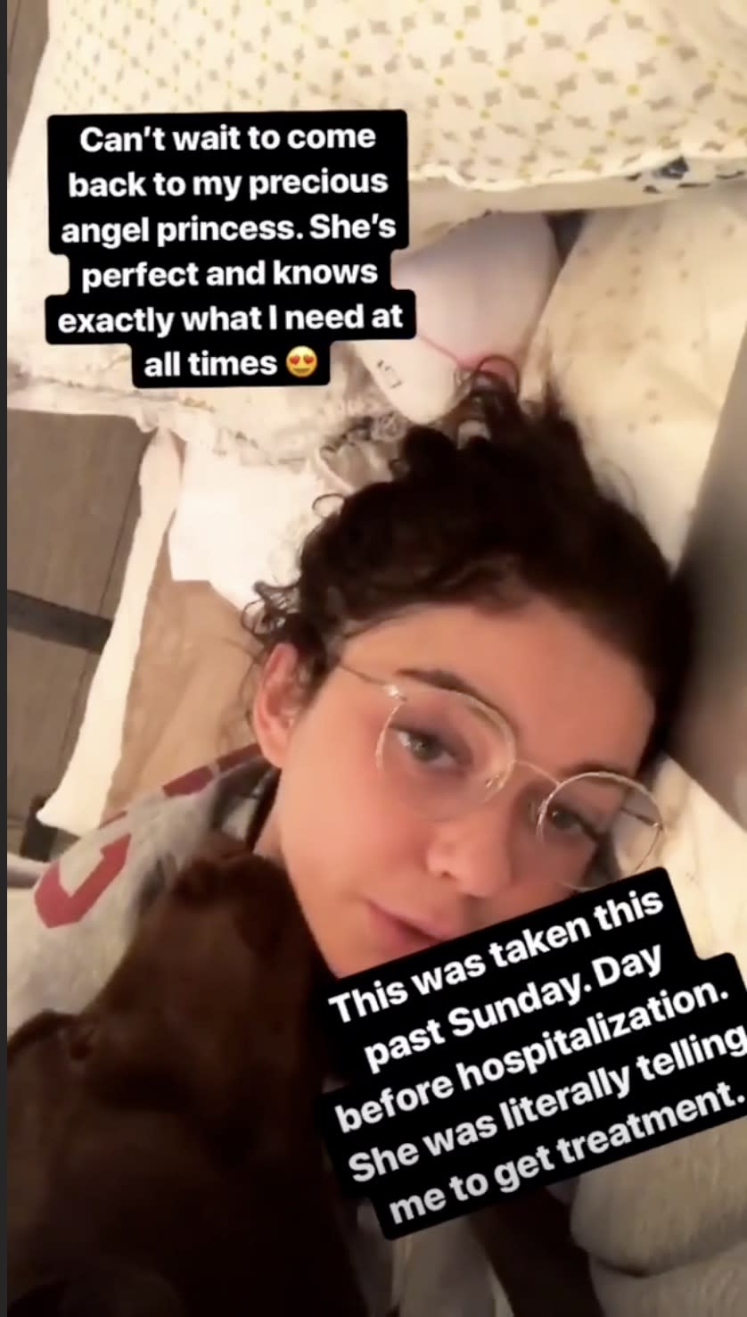 Sarah Hyland opens up about health issues. (Photo: Sarah Hyland via Instagram)