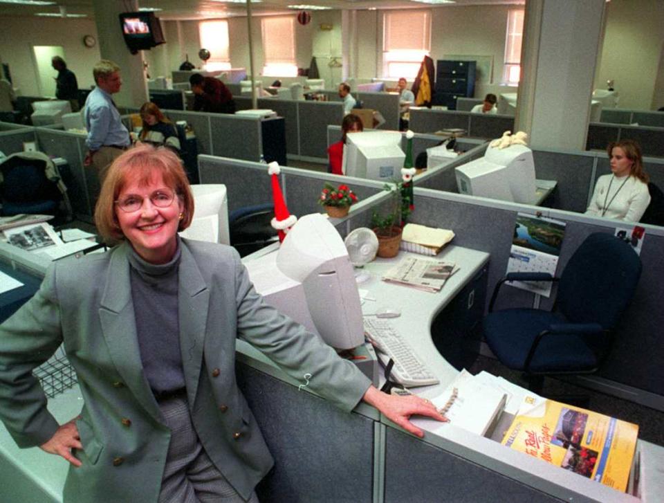 Carole Currie wrote her final column as a fulltime Asheville Citizen Times features reporter on Dec. 22, 1999.