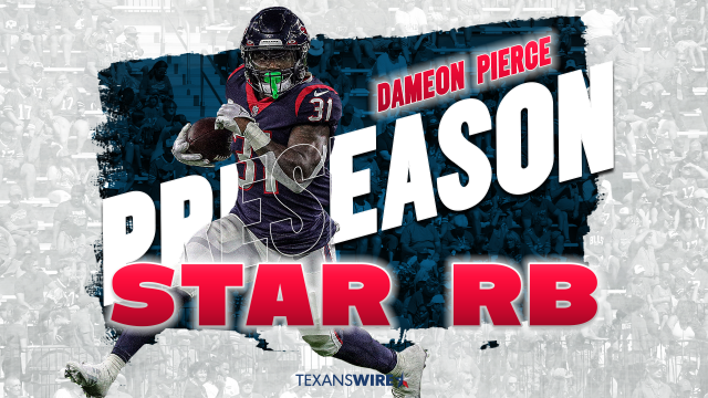 Film breakdown shows Texans RB Dameon Pierce's efficiency on the ground