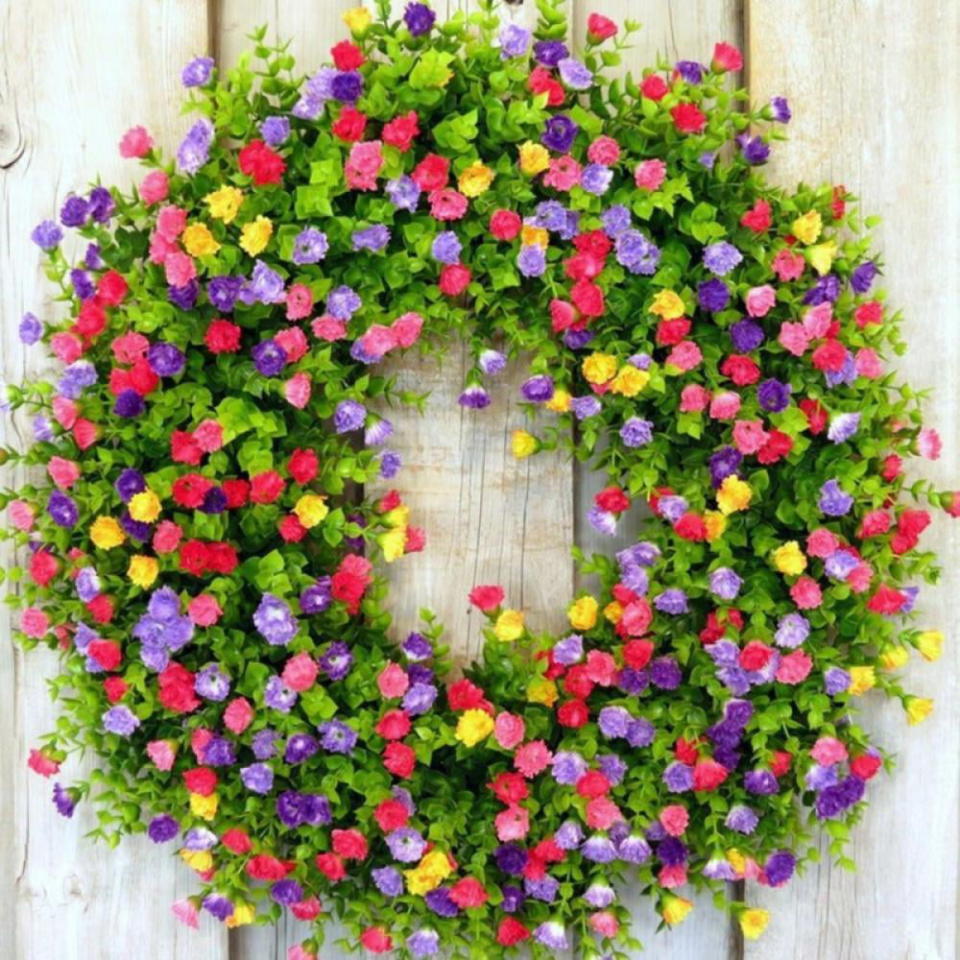 <p><a href="https://go.redirectingat.com?id=74968X1596630&url=https%3A%2F%2Fwww.walmart.com%2Fip%2FGreen-Wreath-for-Front-Door-Wreath-Welcome-Sign-for-Spring-Summer-Wreath-Home-Porch-Farmhouse-Door-Wall-Window-Party-Decoration%2F424198831&sref=https%3A%2F%2Fwww.housebeautiful.com%2Flifestyle%2Fg20114020%2Fsummer-wreaths%2F" rel="nofollow noopener" target="_blank" data-ylk="slk:Shop Now;elm:context_link;itc:0;sec:content-canvas" class="link ">Shop Now</a></p><p>Green Wreath</p><p>walmart.com</p><p>$13.34</p>