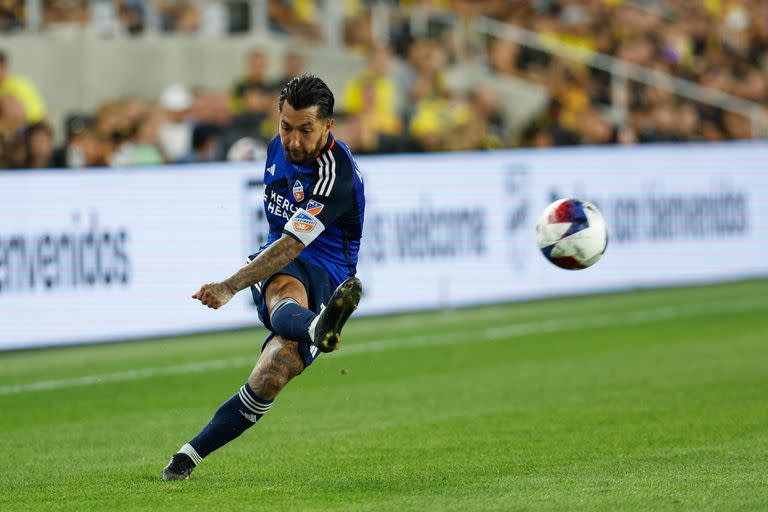 A los 29 años, Luciano Acosta (ex Boca, Estudiantes de La Plata y Atlas) pasa por el mejor momento de su carrera en la franquicia de Cincinnati