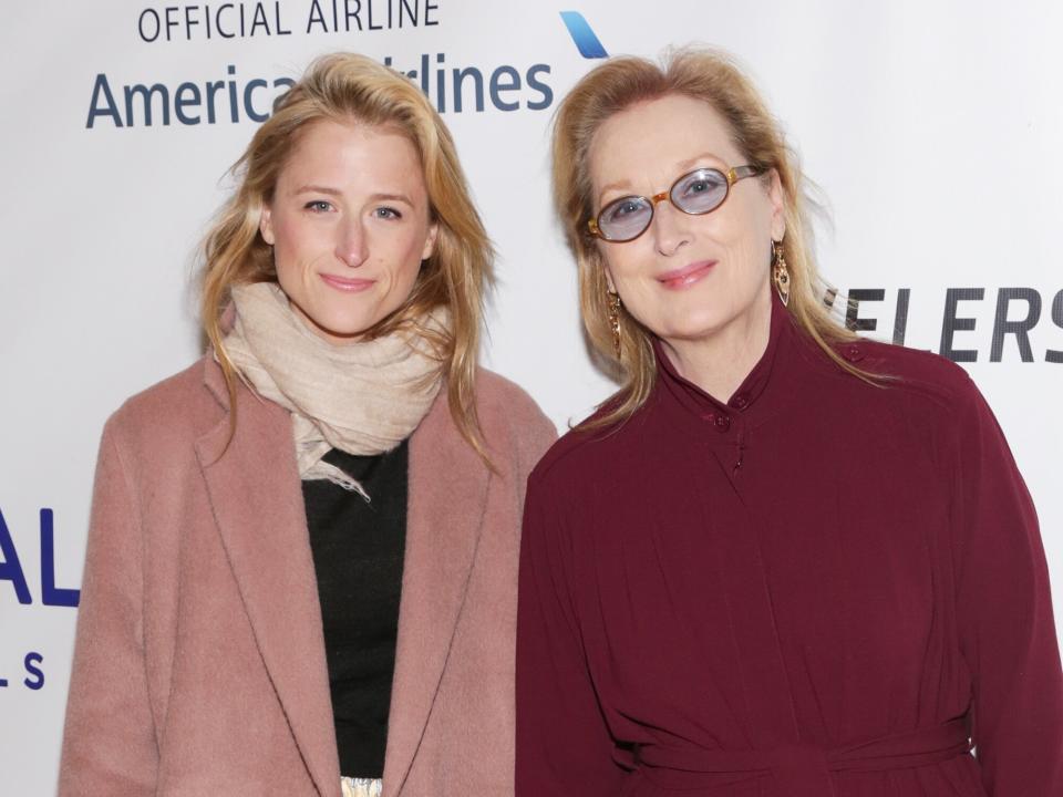 Mamie Gummer (L) and Meryl Streep attend the Citymeals-On-Wheels Power Lunch for Women held at The Plaza Hotel on November 20, 2015 in New York City