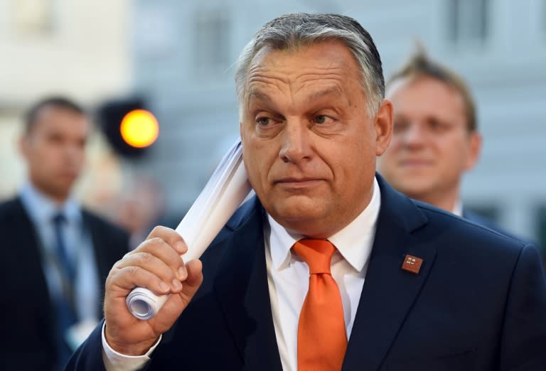 Viktor Orbán, primer ministro húngaro (AFP).