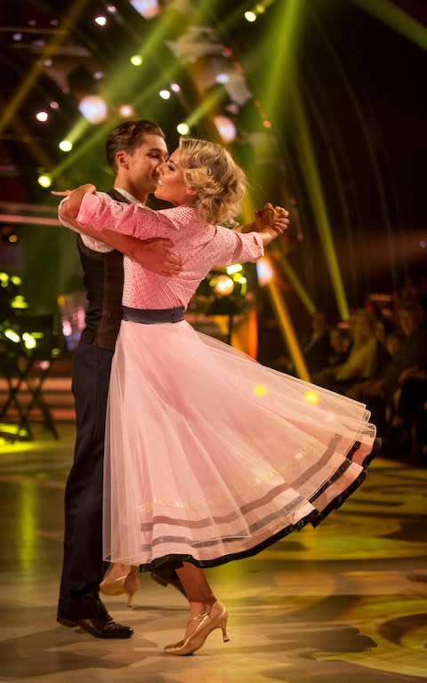 Mollie and AJ's foxtrot